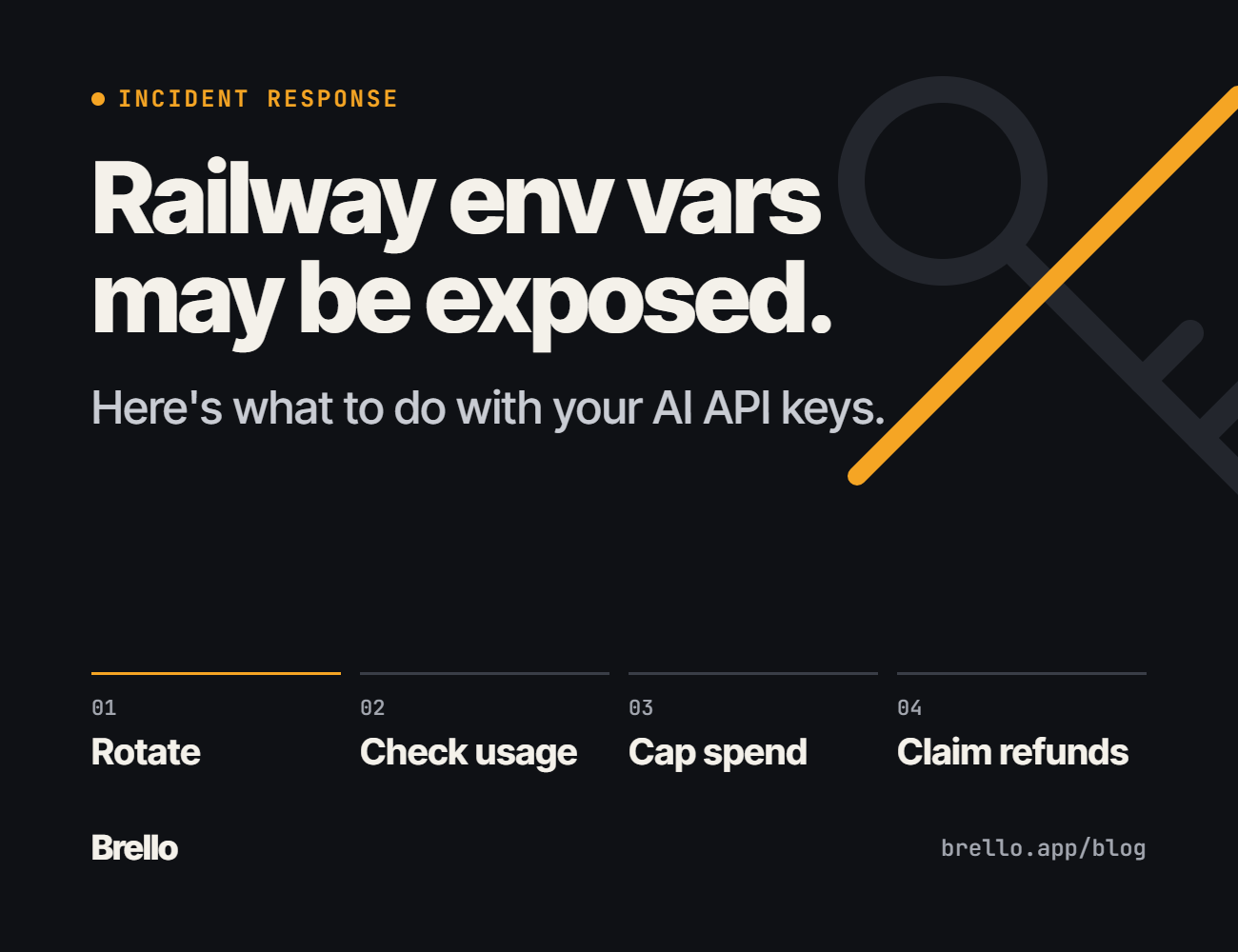Railway incident ai keys thunmbnail.